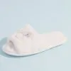 Fuzzy Bride Slide Slippers