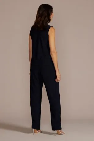Burnout Velvet Three Piece Pantsuit - Image 5