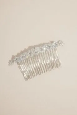 Vine Crystal-Embellished Hair Comb
