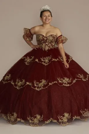 Tiered Quince Dress With Interchangeable Sleeves - Image 2