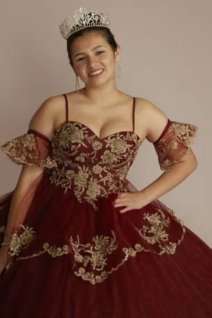 Tiered Quince Dress With Interchangeable Sleeves - Image 9