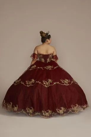 Tiered Quince Dress With Interchangeable Sleeves - Image 6