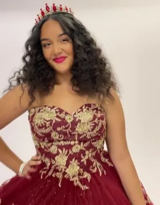 Tiered Quince Dress With Interchangeable Sleeves - Image 4