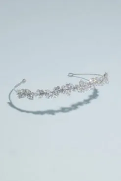 Marquise Crystal Cluster Headband