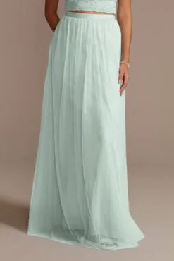 Bridesmaid Separates Tulle A-Line Skirt
