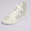 Rhinestone High Top Flower Girl Sneakers