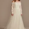 Lace Applique Off Shoulder Wedding Dress